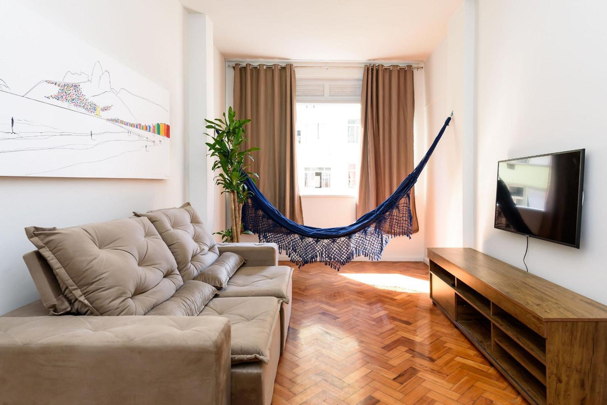 Apartamento 2 Quartos Em Copacabana C/ Vista-mar | Pj 135/808 Río de Janeiro